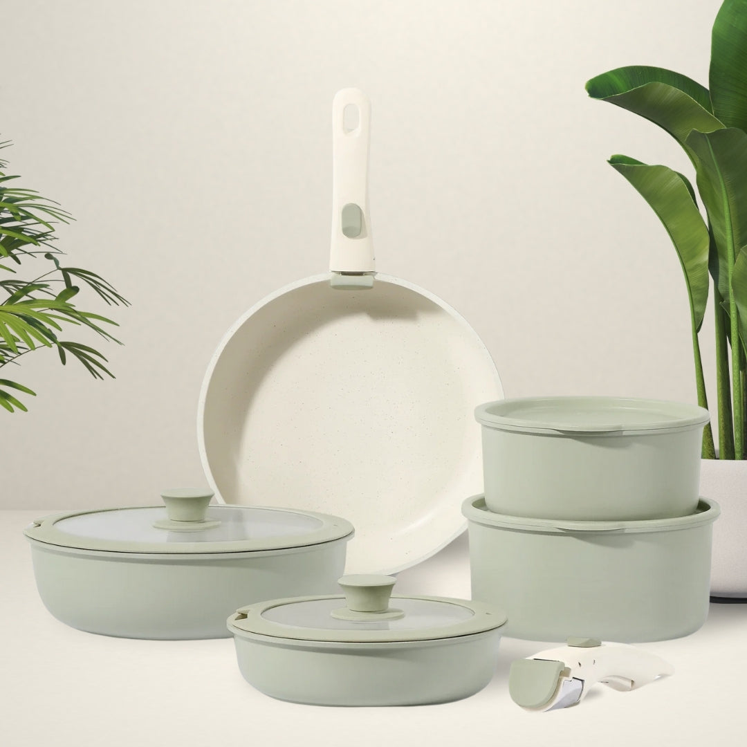 Gourmetific Everyday Ceramic Cookware Set