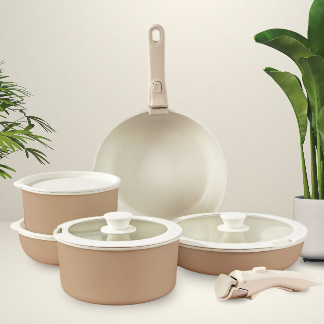 Gourmetific Everyday Ceramic Cookware Set